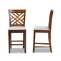 Furniture Caron Upholstered 2 Piece Counter Height Pub Chair Set