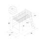 Kalvin Twin Metal Loft Bed