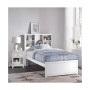Caspian Twin Bookcase Bed with Nightstand