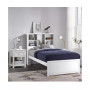 Caspian Twin Bookcase Bed with Nightstand
