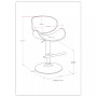 Marana Adjustable Barstool