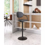 44" Steel, Polyurethane Kirby Bar Chair