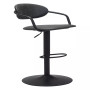 44" Steel, Polyurethane Kirby Bar Chair