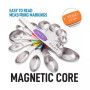 Magnetic Measuring Spoons 8 Pc.