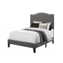 Kiley Upholstered Low Profile Bed - King