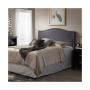 Aubrey Fabric Upholstered Full Size Headboard, Quick Ship