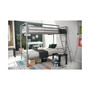 Novogratz Maxwell Twin over Twin Metal Bunk Bed