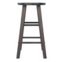 Home Decorative Element Counter Stools, 2-Pc Set, Oyster Gray