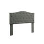 CLOSEOUT Saira Full / Queen Camelback Headboard