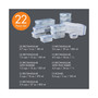 Easy Essentials 22-Pc. Food Storage Container Set