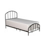 Tolland Arched Spindle Metal Bed, Twin