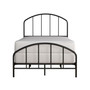 Tolland Arched Spindle Metal Bed, Twin