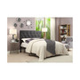 Contemporary Crystal Diamond Tufted Queen Headboard
