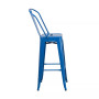 30" High Metal Indoor-Outdoor Barstool