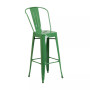 30" High Metal Indoor-Outdoor Barstool
