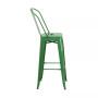 30" High Metal Indoor-Outdoor Barstool