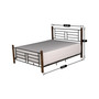 Raymond Metal and Wood Queen Bed