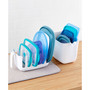 7" Dry Plus Store Bag Drying Rack and Bin Set, 2 Piece