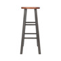 Ivy 29.1" Wood Bar Stool