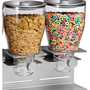 Zevro by Commercial Plus Triple Canister Cereal Dispenser