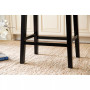 Jaden Bonded Leather Saddle Bar Stool