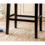Jaden Bonded Leather Saddle Bar Stool