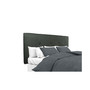 Ali Button Tufted Upholstered Eastern King Headboard