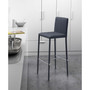 35" each, Set of 2 Steel, Polyester Confidence Counter Chair