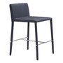 35" each, Set of 2 Steel, Polyester Confidence Counter Chair