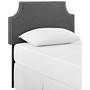 Laura Twin Upholstered Fabric Headboard