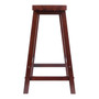 Home Decorative Saddle Seat 24" Stool, Single, RTA