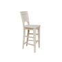 Canyon Collection Solid Back Bar Height Stool
