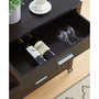 Kelaher 2-Drawer Serving Cart