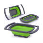 Collapsible Colander With Extendable Handles
