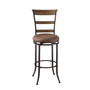 Charleston Swivel Ladder Back Bar Height Stool