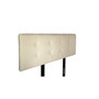 Ali Button Tufted Upholstered California King Headboard