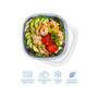 Prep Single Compartment Bowl Set, 20 Pieces