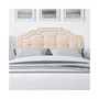 Aspen Crown Silhouette Headboard with Button Tufting, Double/Full