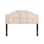 Aspen Crown Silhouette Headboard with Button Tufting, Double/Full