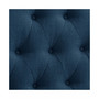 Calera Diamond Button Tufted Fabric Arched Panel Headboard, Queen