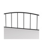 Tolland Arched Spindle Metal Headboard, King