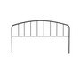 Tolland Arched Spindle Metal Headboard, King