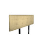 Ali Button Tufted Upholstered Queen Headboard