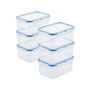 Easy Essentials Rectangular 20-Oz. Food Storage Container, Set of 6