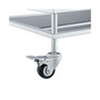 Lonnie Serving Bar Cart with Metal Frame