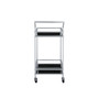 Lonnie Serving Bar Cart with Metal Frame