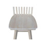 Mission Counter Height Stool with Swivel and Auto Return