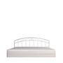 Jolie Arched Scroll Metal Headboard, King