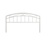 Jolie Arched Scroll Metal Headboard, King