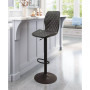 45" Steel, Polyurethane Seth Adjustable Base Bar Chair